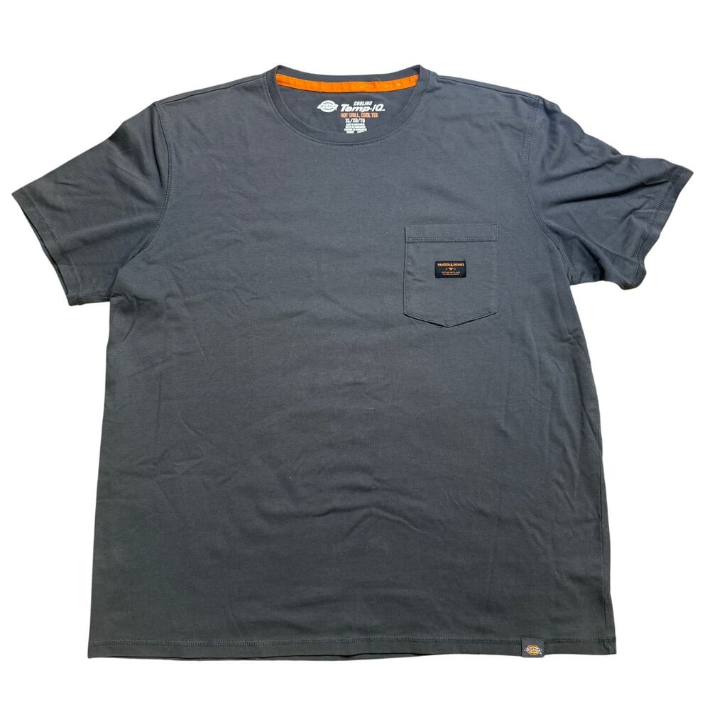 DICKIES TRAEGER BBQ SHIRT TEE TSHIRT GREY SMOKER Cooling Temp-IQ XL Extra Large